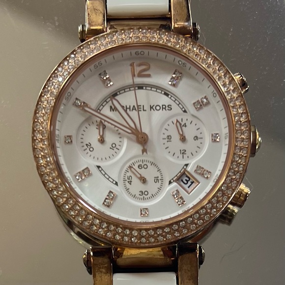 Michael Kors Jewelry Michael Kors Mk5774 Womens Rose Gold Tone